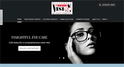 Desktop Screenshot of hillcrestfamilyvision.com